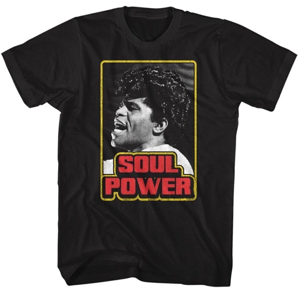 James Brown Soul Power T Shirt Retro Retro Soul Music Graphic Fan Gift Tee .